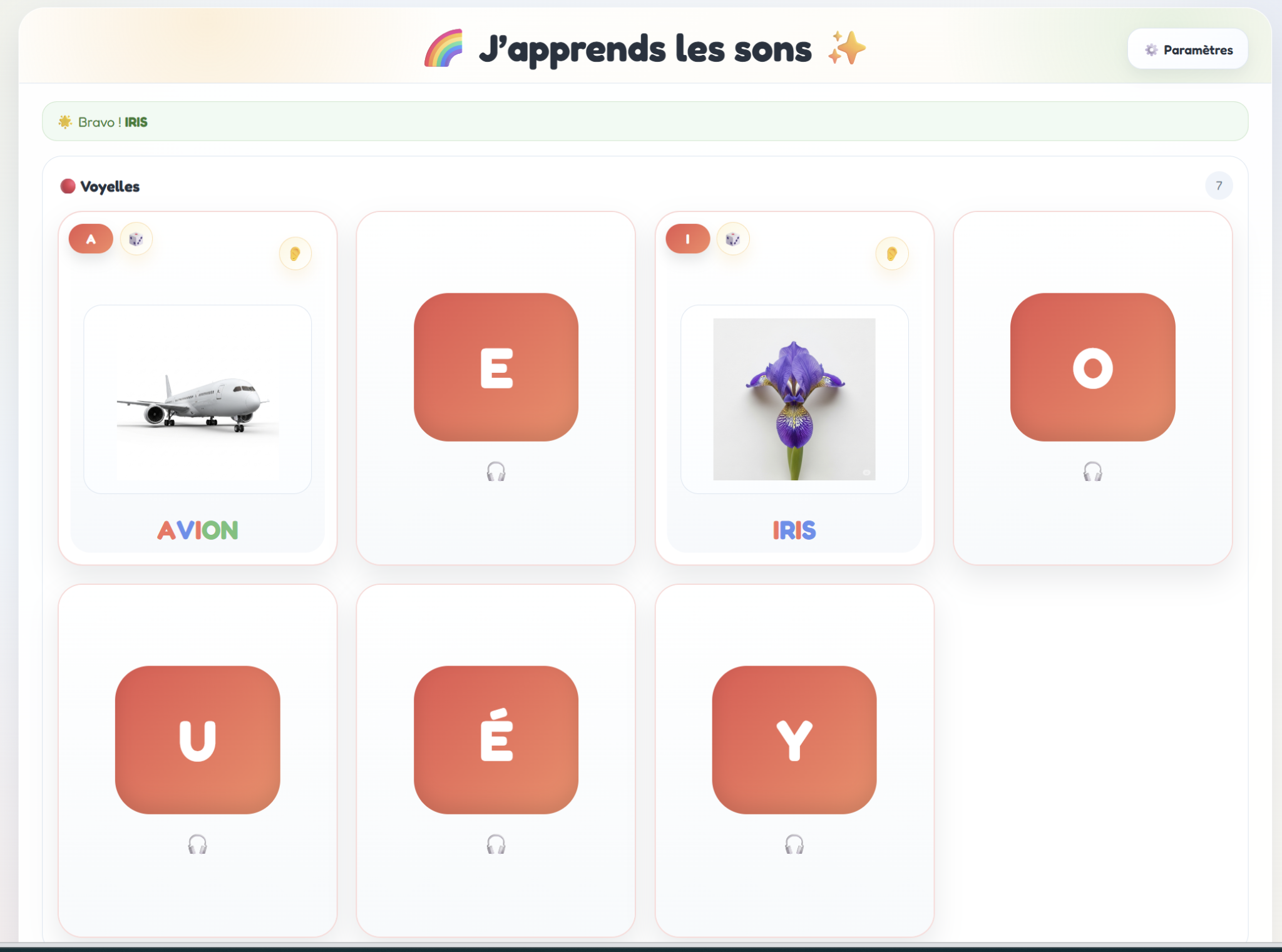Aperçu du jeu J’apprends les sons